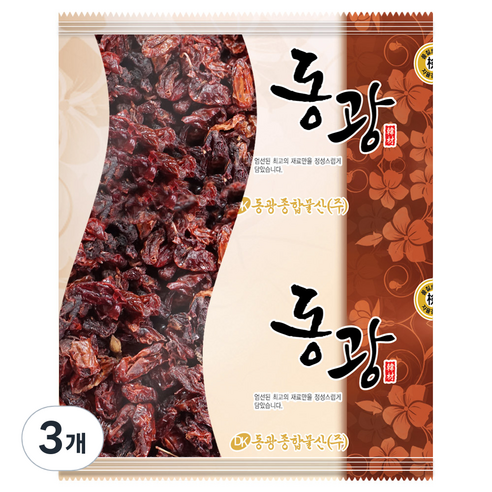 동광종합물산 산수유, 100g, 3개