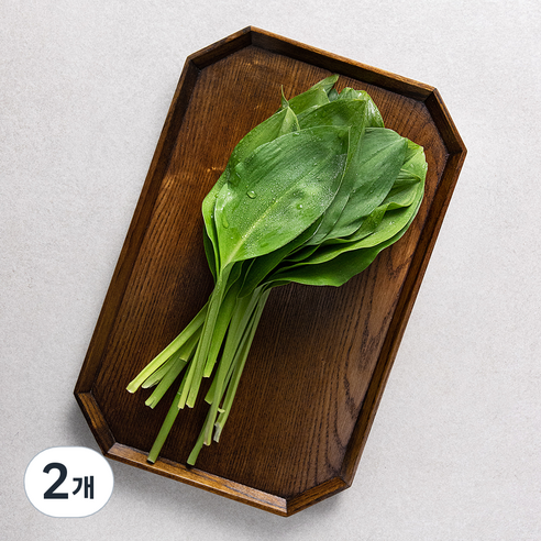 국내산 명이나물, 200g, 2개