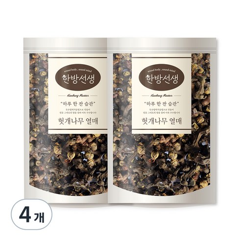 한방선생 헛개나무열매, 200g, 4개