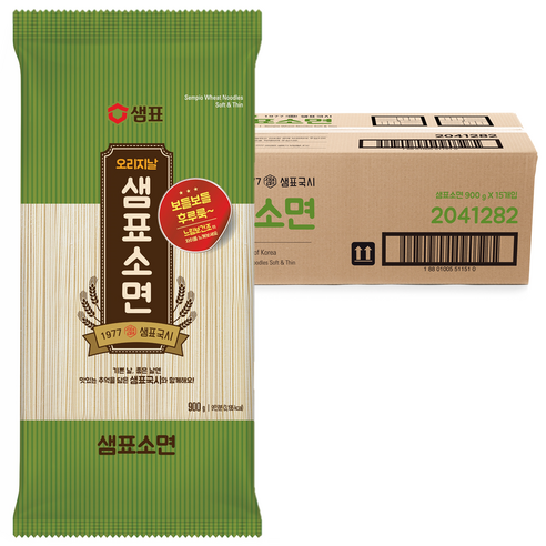 샘표 소면, 900g, 15개