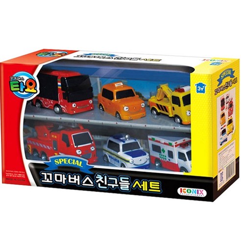   Tayo Special Little Bus Friends Set of 6 Mixed Colors