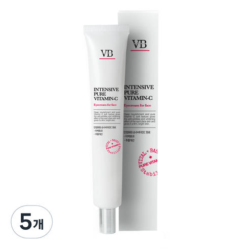비바스 인텐시브 퓨어비타민C 아이크림 포 페이스, 20ml, 5개