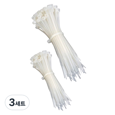 아이메이트 케이블타이 대 100p + 중 100p, 3세트