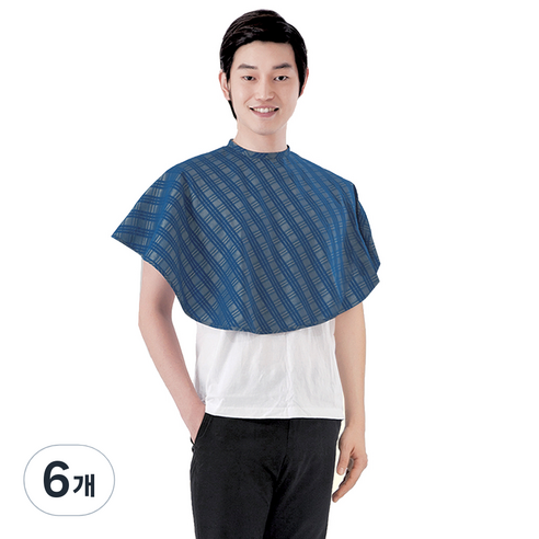 라인 체크 드라이보 대, 블루 LN326, 6개