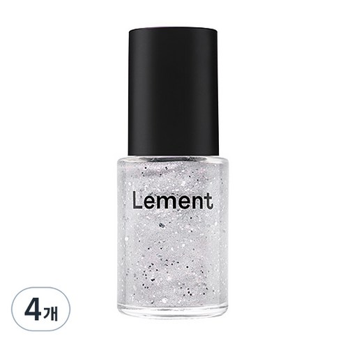 르멘트 컬러 네일, 30실버 샹들리에  글라스, 14ml, 4개