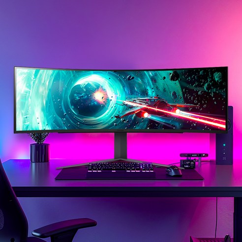 몰입감을 극대화하는 게이밍 모니터