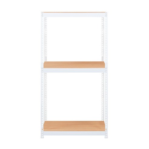 스피드랙 V2 선반 3단 800 x 300 x 1800 mm, 화이트