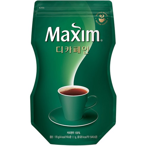 [OKㅣ강추] 맥심 디카페인 커피 리필 [OKNOWㅣ추천상품]