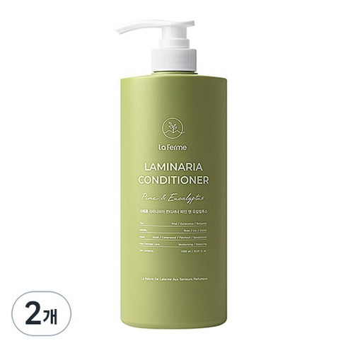 라페름 라미나리아 컨디셔너 파인 앤 유칼립투스, 2개, 1000ml