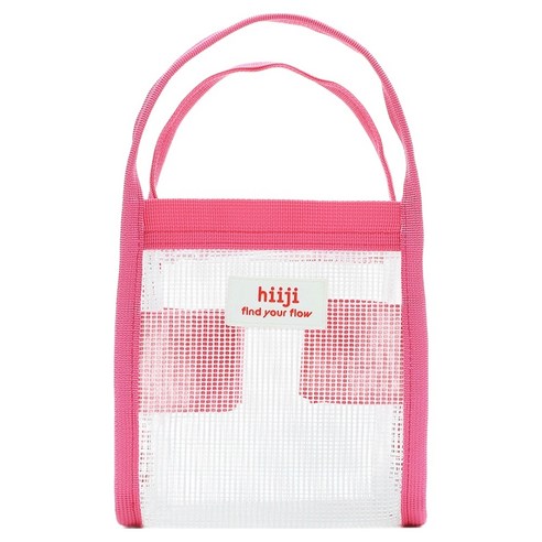 히지 샤워박스 1L, 화이트 + 핫핑크