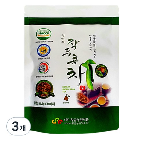 작두콩차 티백, 1.2g, 30개입, 3개