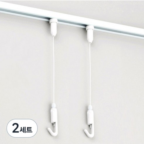 공간의 품격을 높이는 완벽한 선택, 철물백화점 액자걸이 레일형 세트