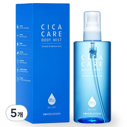 썸블라썸 시카케어 바디미스트, 300ml, 5개