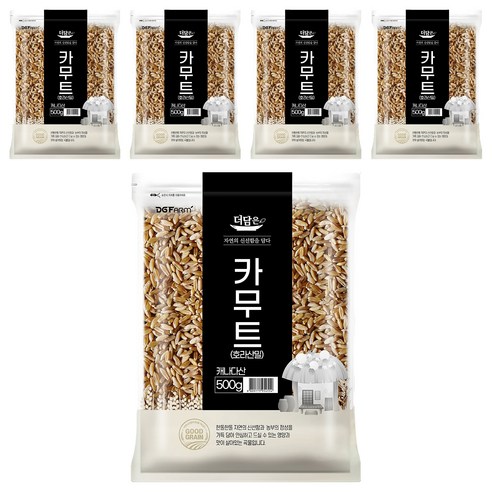 더담은 호라산밀 카무트, 500g, 5개