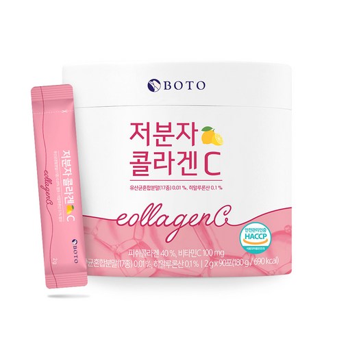 석류와 보뚜 저분자 콜라겐 C 보뚜 저분자 콜라겐 C, 180g, 1개 영양제