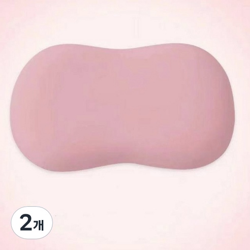 이브리영 모찌 메모리폼 베개, 핑크, 2개