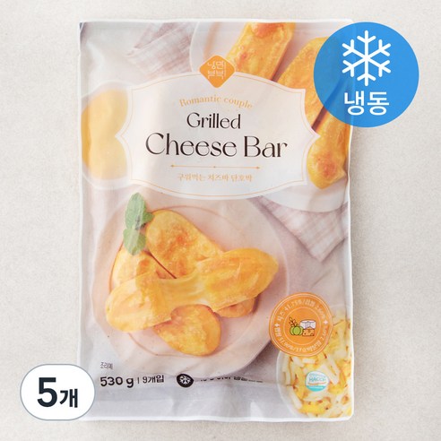 낭만부부 메밀꽃피는항아리 구워먹는 치즈바 단호박 (냉동), 530g, 5개