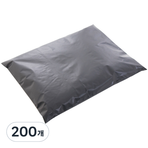 HDPE 접착 택배봉투 진회색, 200개