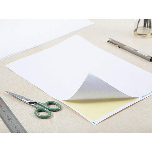 탐사 베이직 화이트 라벨지 A4: 효율적인 업무를 위한 깔끔하고 현명한 선택