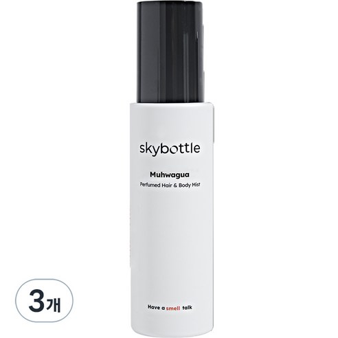 스카이보틀 퍼퓸 헤어 & 바디미스트 무화과, 100ml, 3개