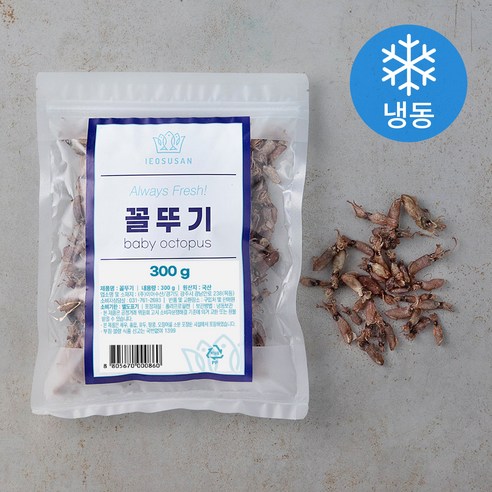 이어수산 꼴뚜기 (냉동), 300g, 1봉