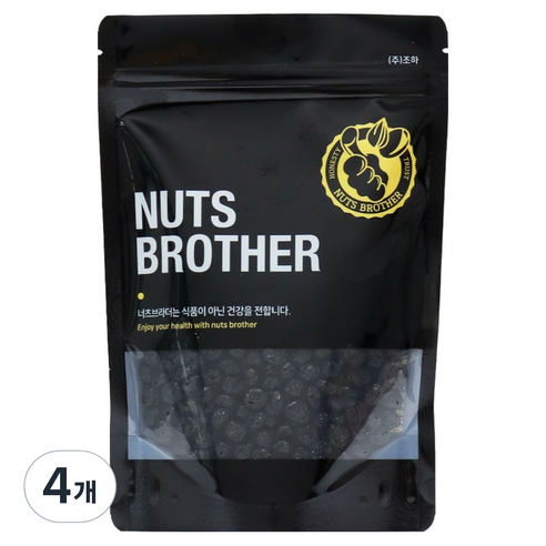 너츠브라더 건블루베리, 200g, 4개