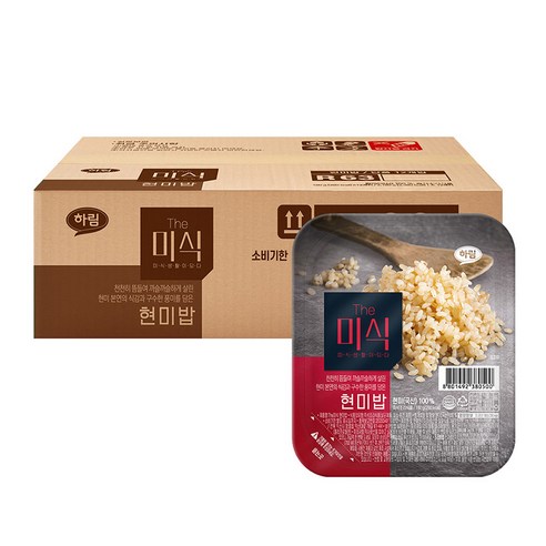 The미식 현미밥, 180g, 12개