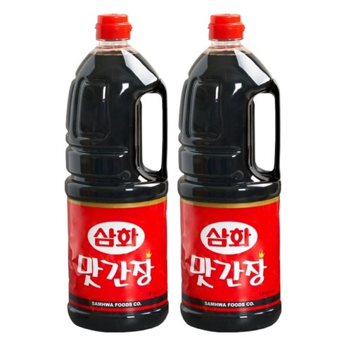 삼화식품 맛간장, 1.8L, 2개