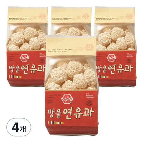 담미정 방울 연유과, 100g, 4개