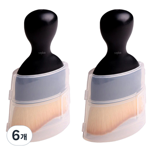 앙플러스 차량 미니 먼지 털이 제거 브러쉬, 혼합색상, 6개