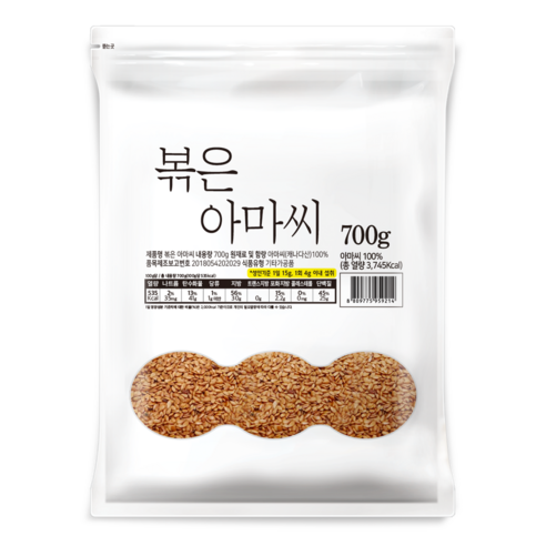 대구농산 볶은 아마씨 봉, 700g, 2개 아마란스