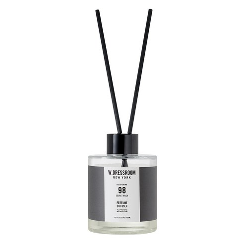 더블유드레스룸 퍼퓸 디퓨저, No98 시크릿 머스크, 120ml, 1개