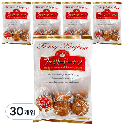 메이지 베이커리 패밀리도넛, 130g, 30개