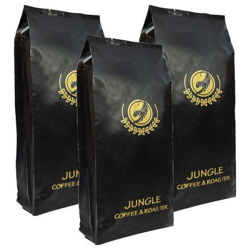 정글인터내셔널 에티오피아 예가체프G2 분쇄 커피, 핸드드립, 1kg, 3개