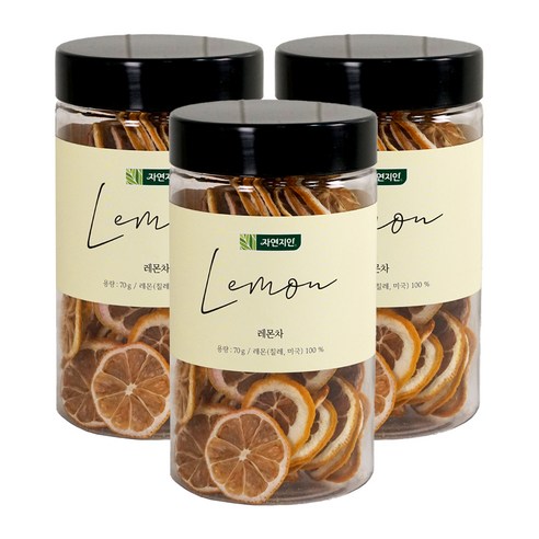 자연지인 간편한 레몬칩, 70g, 1개입, 3개