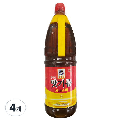 청은 참깨향 맛기름 고소미, 1.75L, 4개