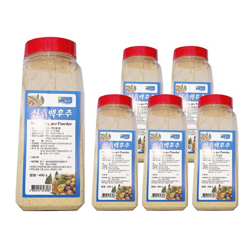 청은에프엔비 신 백후추, 400g, 6개