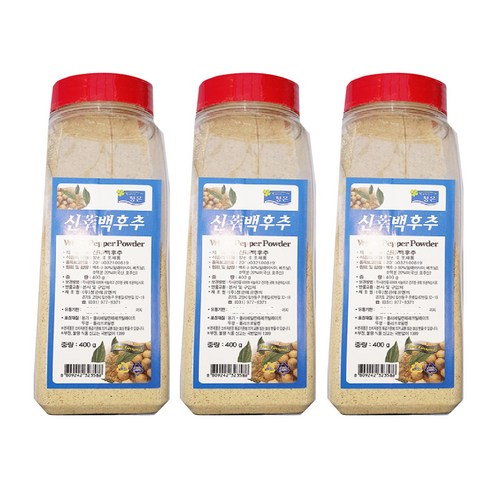 청은 신 백후추, 400g, 3개