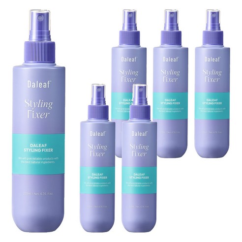 달리프 글램 스타일링 헤어픽서 스프레이, 200ml, 6개