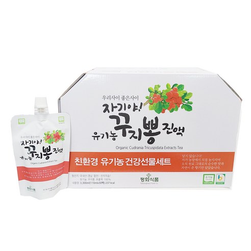 평화식품 유기농 꾸지뽕 진액, 110ml, 1개