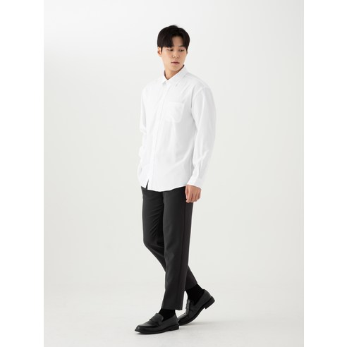 구김 없는 링클프리 베이직 긴팔 셔츠