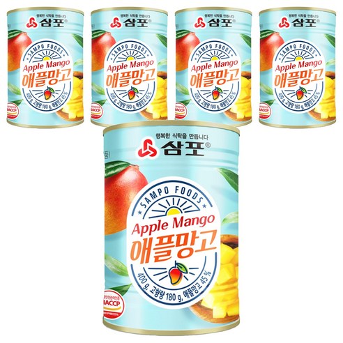 삼포 애플망고, 5개, 400g