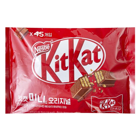 달콤하고 바삭한 KitKat 미니 오리지널