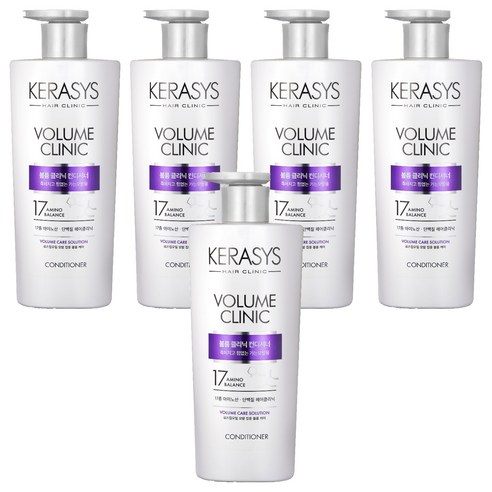 케라시스 볼륨 클리닉 단백질 컨디셔너, 600ml, 5개