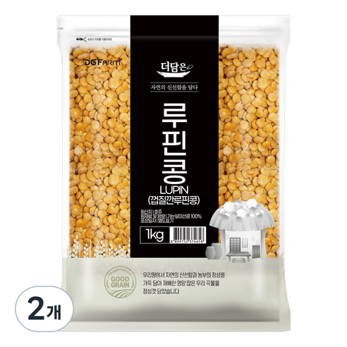 더담은 루핀콩, 1kg, 2개