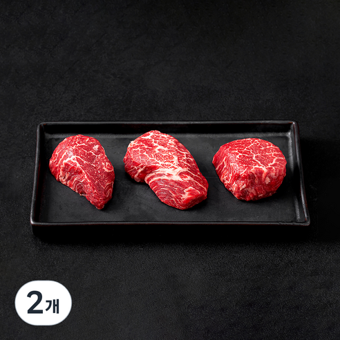 설로인 한우 안심 미니샤토 1++등급(7) (냉장), 150g, 2개