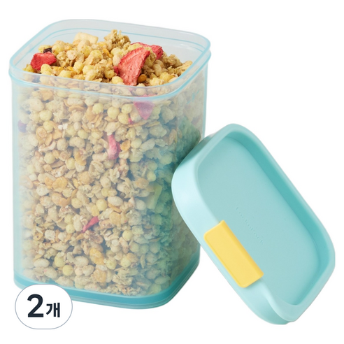 락앤락 프리저핏 도어포켓 밀폐용기, 2개, 900ml