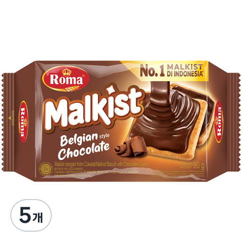마요라 말키스트 초코 크래커 9g x 10p, 5개, 90g