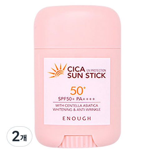 이너프 시카 선스틱 SPF50+ PA++++, 20g, 2개