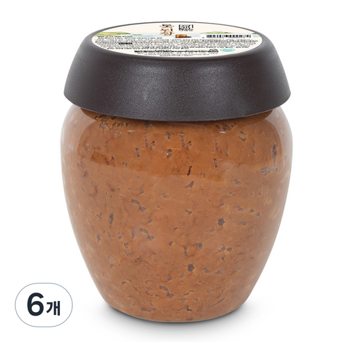 더해담 톳 된장, 500g, 6개